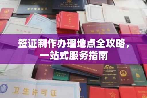 开原签证制作办理地点全攻略，一站式服务指南